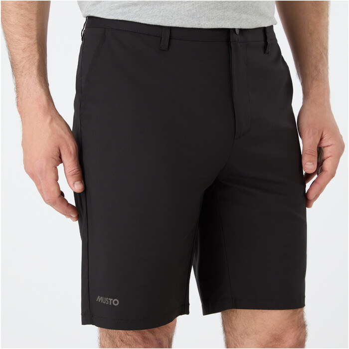 2024 Musto Mnner Rib Fast Dry Sailing Shorts 82424 - Black